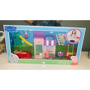 Peppa Pig Grober Tag HUGE Town Car Bakey Park